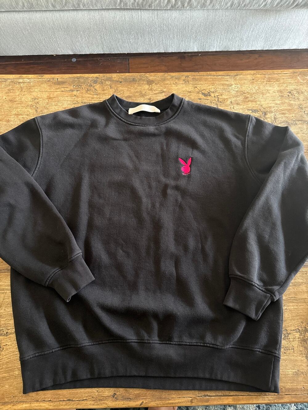 Playboy collab Misguided crewneck sweatshirt